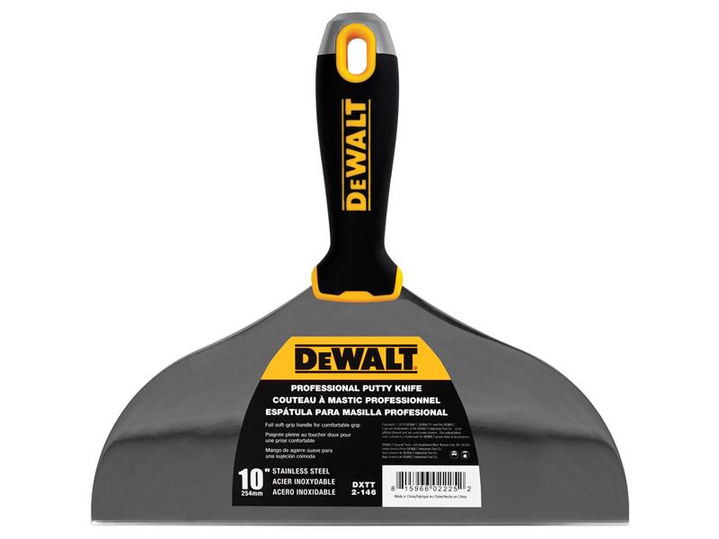 Hammer End Jointing/Filling Knife 250mm (10in), DEWALT Drywall