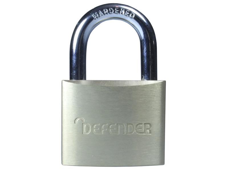 Brass Padlock 40mm, DEFENDER