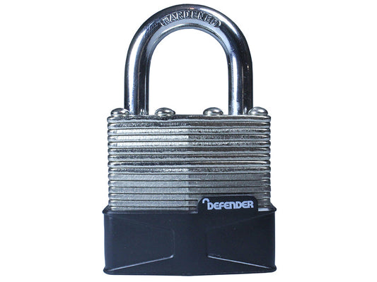 Laminated Padlock 40mm, DEFENDER