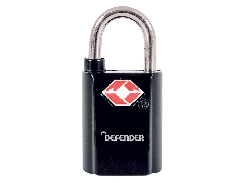 TSA Padlock Twin Pack 20mm, DEFENDER