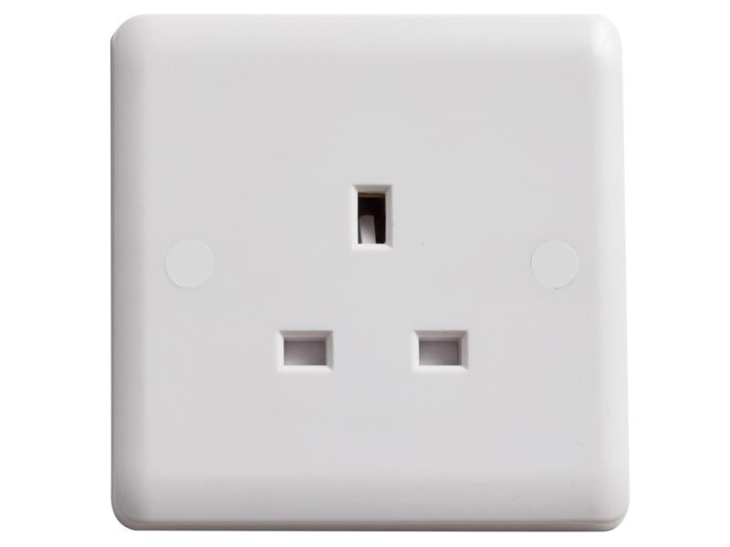 Unswitched Socket 1-Gang 13A, Deta Vimark