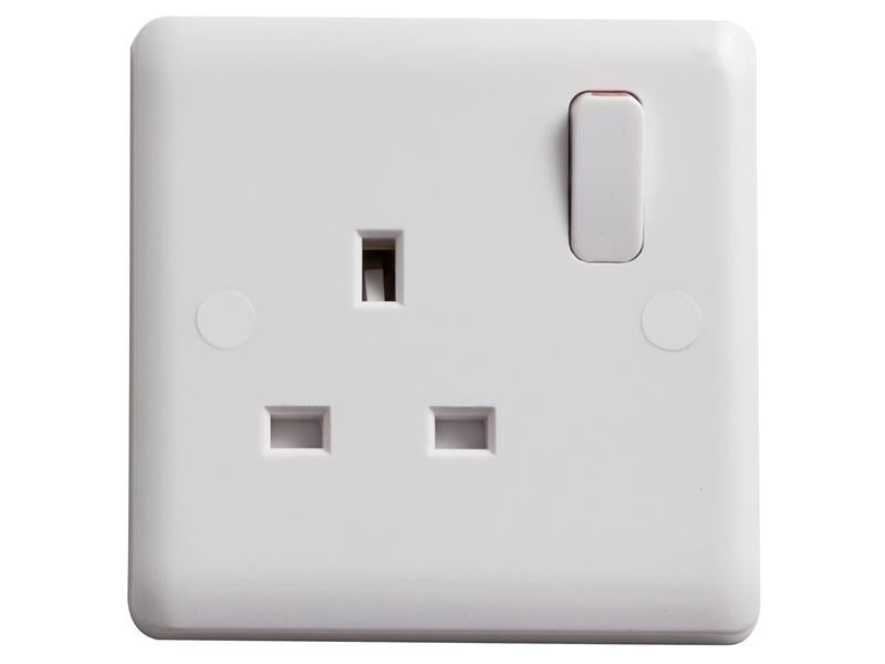 Switched Socket 1-Gang 13A, Deta Vimark