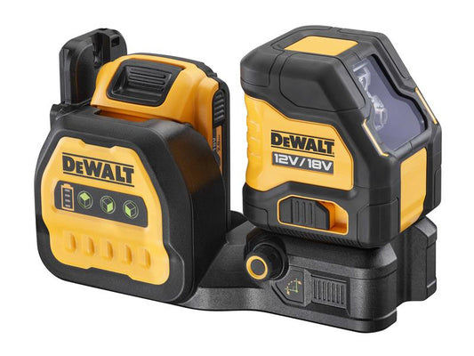 DCE088D1G18 Self-Levelling Cross Line Green Beam Laser 12/18V 1 x 2.0Ah Li-ion, DEWALT