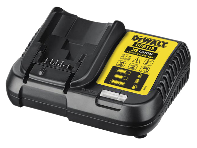 DCB113 XR Multi-Voltage Charger 10.8-18V Li-ion, DEWALT