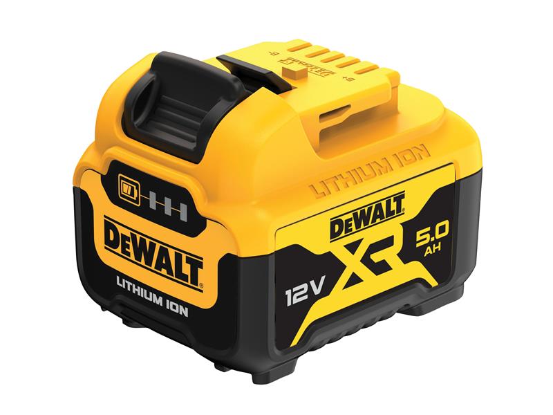 DCB126 XR Slide Battery Pack 12V 5.0Ah Li-ion, DEWALT