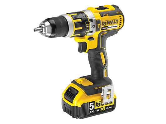 DCD795P1 Brushless Hammer Drill Driver 18V 1 x 5.0Ah Li-ion, DEWALT