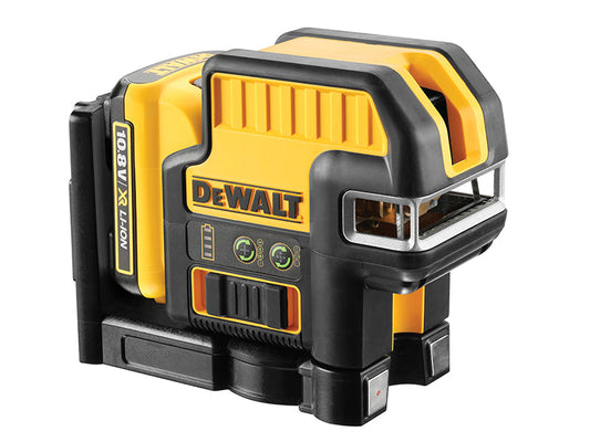 DCE0825D1G 5 Spot Cross Line Laser Green 12V 1 x 2.0Ah Li-ion, DEWALT