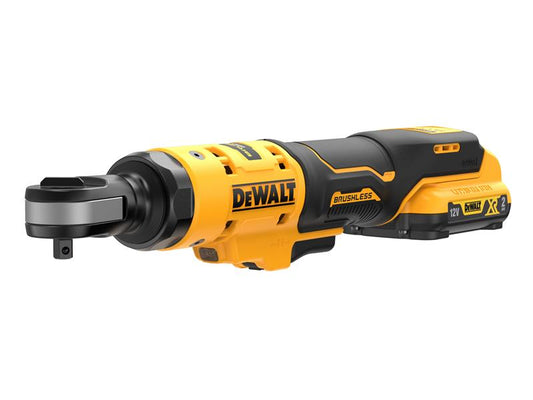 DCF503D1 XR 3/8in Open Head Ratchet 12V 1 x 2.0Ah Li-ion, DEWALT