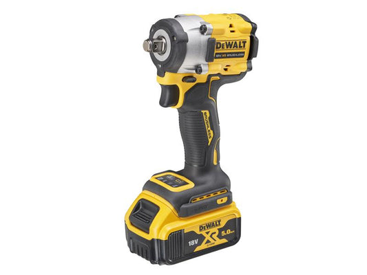 DCF921P2T XR BL 1/2in Impact Wrench 18V 2 x 5.0Ah Li-ion, DEWALT