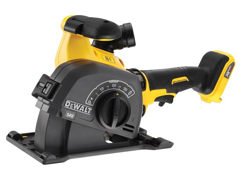 DCG200NT XR FlexVolt Wall Chaser 125mm 54V Bare Unit, DEWALT