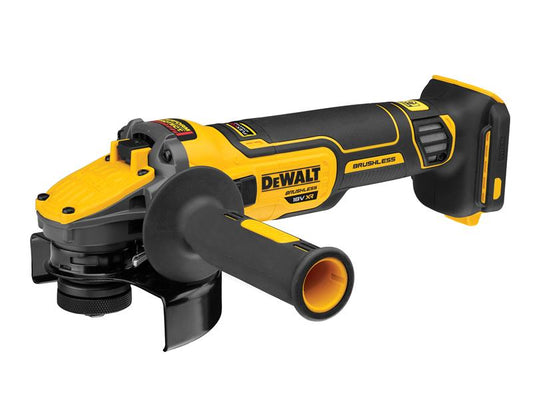 DCG409NT XR FlexVolt Advantage Grinder 125mm 18V Bare Unit, DEWALT