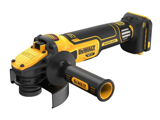 DCG409VSNT XR FlexVolt Advantage Grinder 125mm 18V Bare Unit, DEWALT