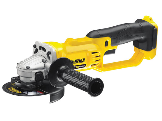 DCG412N Premium XR Angle Grinder 125mm 18V Bare Unit, DEWALT