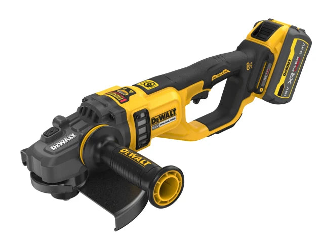 DCG460X2XR FlexVolt Angle Grinder 54V 2 x 3.0Ah Li-ion, DEWALT