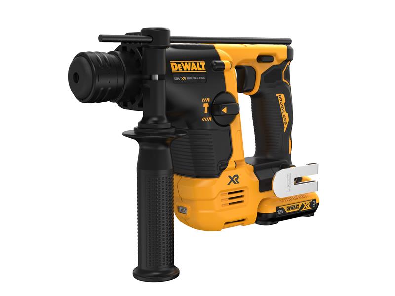 DCH072L2 XR BL SDS Plus Hammer Drill 12V 2 x 3.0Ah Li-ion, DEWALT