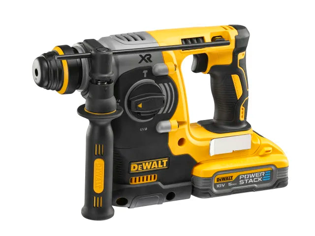 DCH273H2T XR Brushless SDS Plus 3 Mode Hammer 18V 2 x POWERSTACK™ 5.0Ah Li-ion, DEWALT