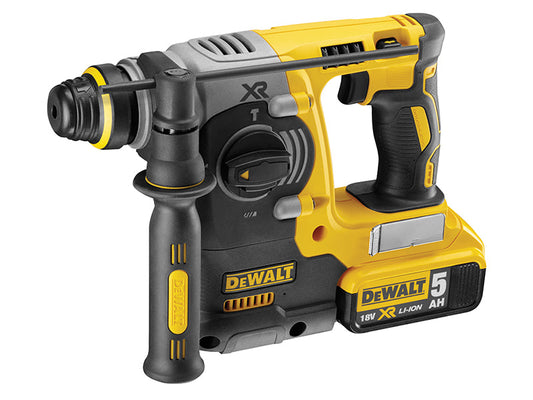 DCH273P2 XR Brushless SDS Plus 3 Mode Hammer 18V 2 x 5.0Ah Li-ion, DEWALT