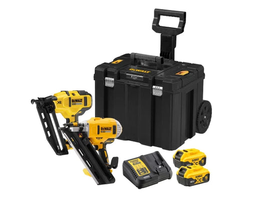 DCK264P2T XR Nailer Twin Pack 18V 2 x 5.0Ah Li-ion, DEWALT