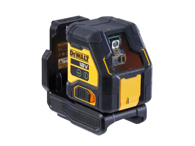 DCLE34021N XR Compact Cross Line Green Laser 18V Bare Unit, DEWALT