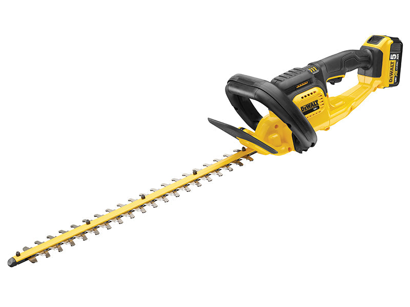 DCM563P1 Hedge Trimmer 18V 1 x 5.0Ah Li-ion, DEWALT