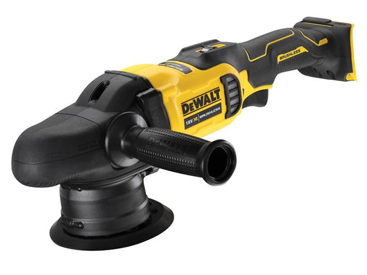 DCM848N XR Brushless Polisher 125mm 18V Bare Unit, DEWALT