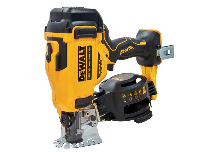 DCN45RNN XR Brushless Roofing Coil Nailer 18V Bare Unit, DEWALT