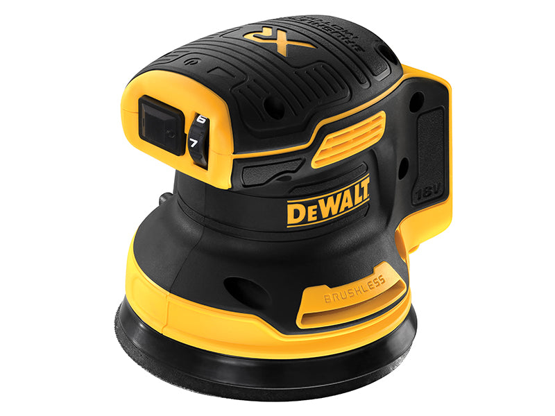 DCW210N XR Brushless Random Orbital Sander 18V Bare Unit, DEWALT