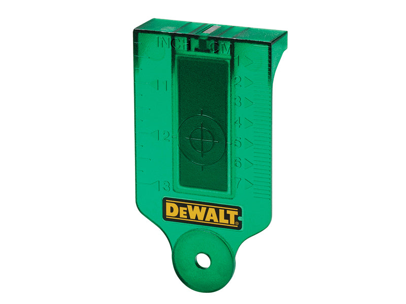 DE0730G Green Laser Target Card, DEWALT