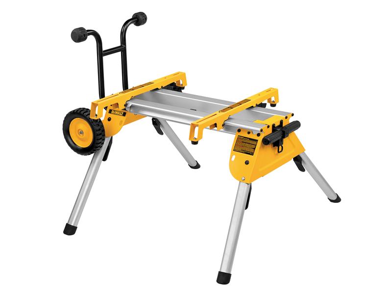 DEWDE7400-XJ Heavy-Duty Rolling Table Saw Stand, DEWALT