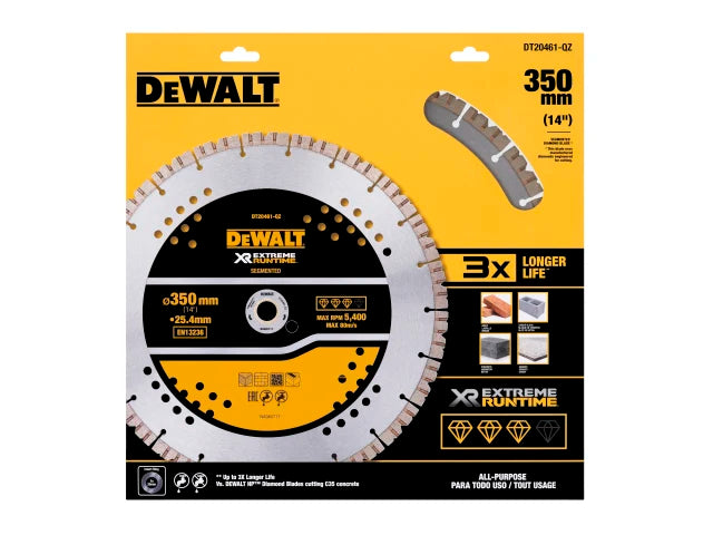 ELITE SERIES™ All Purpose Diamond Wheel 355 x 25.4mm, DEWALT