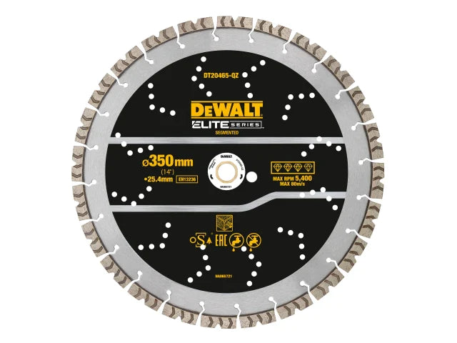 ELITE SERIES™ Rebar Concrete Diamond Wheel 350 x 25.4mm, DEWALT