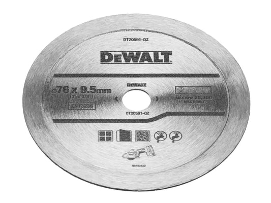 DT20591 Diamond Tile Blade 76mm, DEWALT