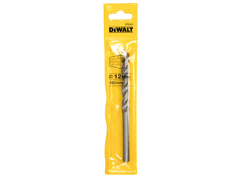 Masonry Drill Bit 12.0mm OL:150mm WL:82mm, DEWALT