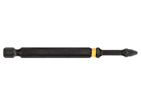 Extreme Impact Torsion Bits PZ2 x 85mm (Pack 2), DEWALT