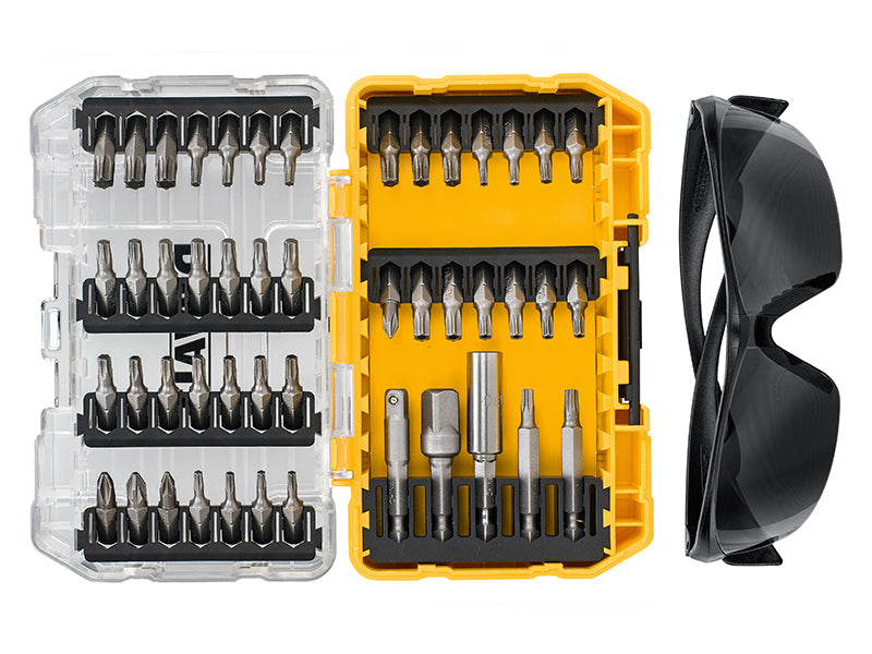 DT70704 Screwdriving Set, 47 Piece + Safety Glasses, DEWALT