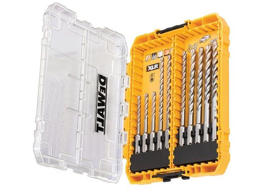 DT70752 SDS Plus XLR Full Head Carbide Drill Bit Set, 10 Piece, DEWALT