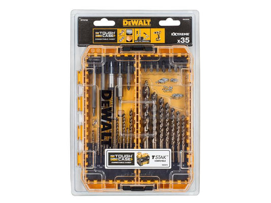 DT70756 Mixed Drill & Bit Set, 35 Piece, DEWALT