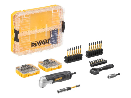 DT70775 Mix Bit Set with Right-Angle Attachment, 80 Piece, DEWALT