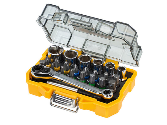 DT71516 Socket & Screwdriving Set, 24 Piece, DEWALT