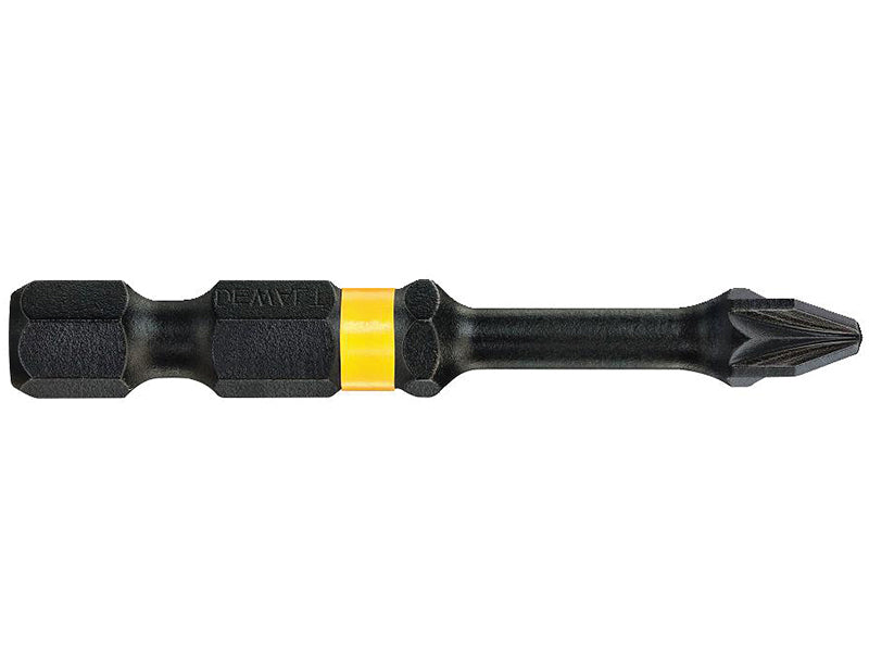 Extreme Impact Torsion Bits PZ1 x 50mm (Pack 5), DEWALT