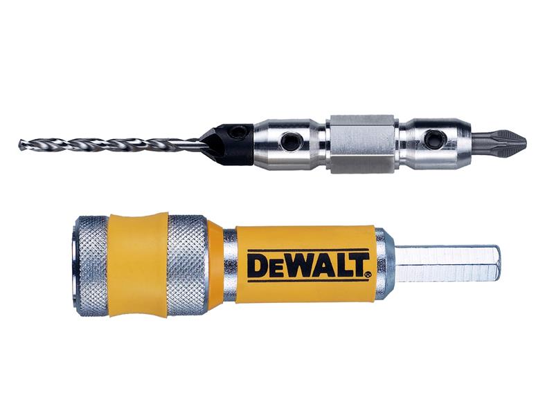 DT7600XJ 6 SA Connector with Holder & Pozidriv No.2, DEWALT