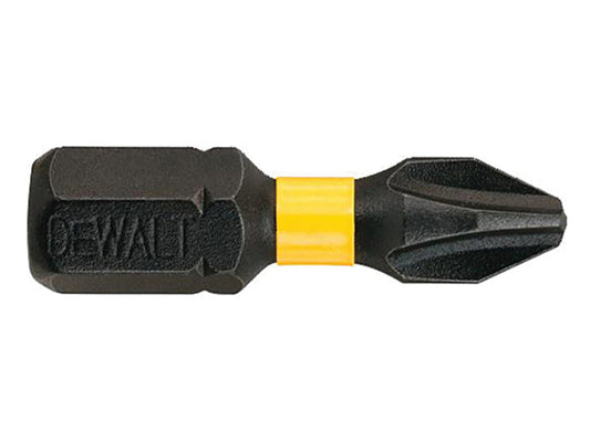 Impact Torsion Bits PH2 x 25mm (Pack 5), DEWALT