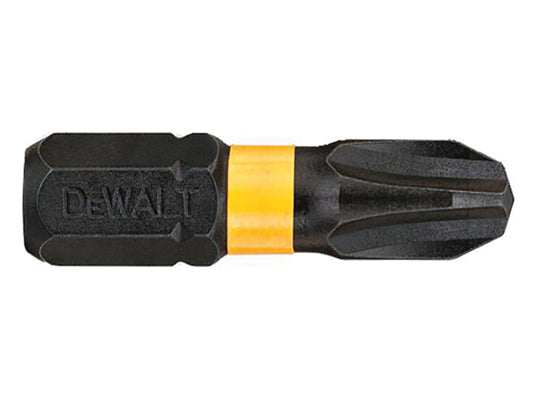 Impact Torsion Bits PH3 x 25mm (Pack 5), DEWALT