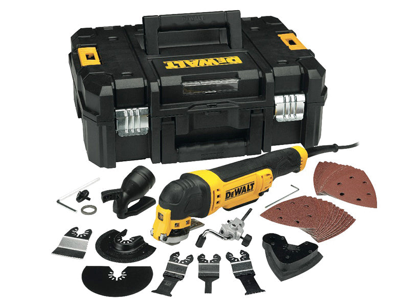 DWE315KT Multi-Tool Quick Change Kit & TSTAK 300W 110V, DEWALT