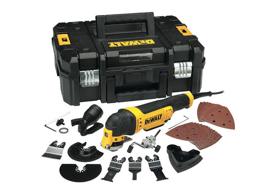 DWE315KT Multi-Tool Quick Change Kit & TSTAK 300W 240V, DEWALT