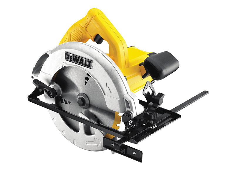 DWE560KL Compact Circular Saw & Kitbox 184mm 1350W 110V, DEWALT