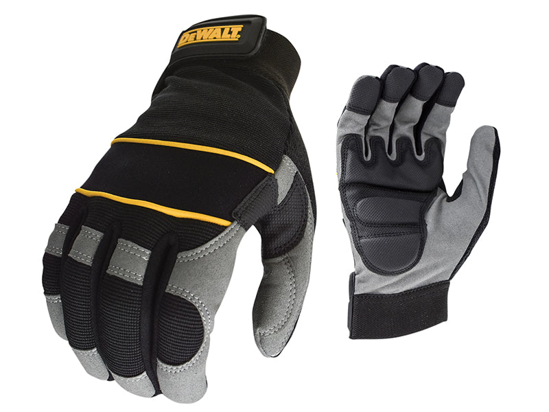 Power Tool Gel Gloves Black/Grey - Large, DEWALT