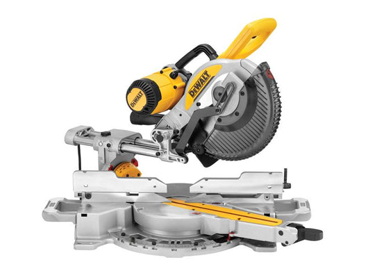 DWS727 XPS Double Bevel Slide Mitre Saw 250mm 1675W 110V, DEWALT