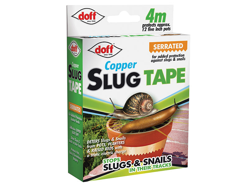 Slug & Snail Adhesive Copper Tape 4m, DOFF