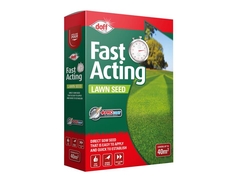 Fast Growing Lawn Seed 500g, DOFF